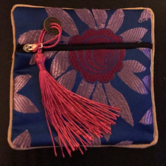 Lotus flower Spiritual coin purse wallet Kawaii - Picture 1 of 2